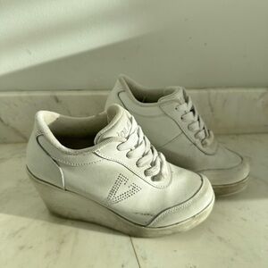 White Volatile Platform wedge Sneaker